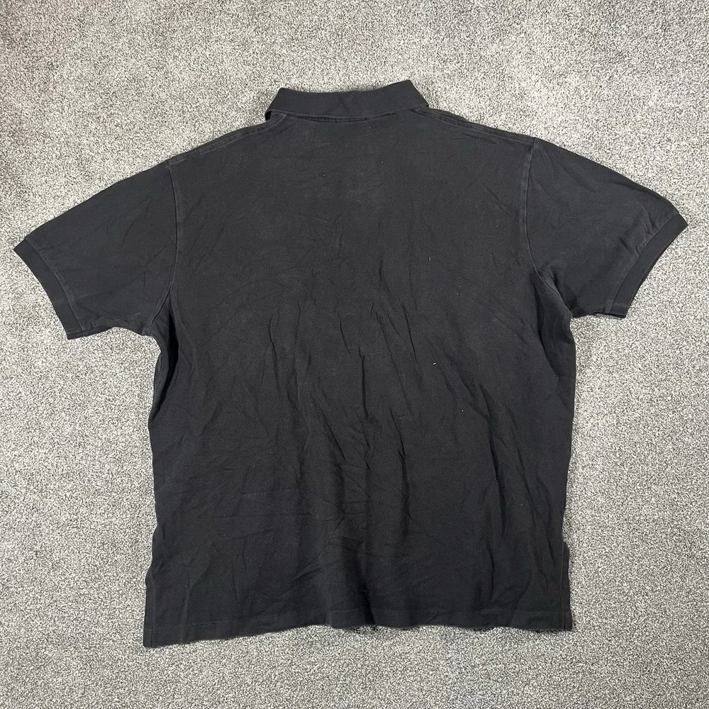 Polo Ralph Lauren Polo Shirt Mens 2XB Big Black Red Pony Short Sleeve Cotton
